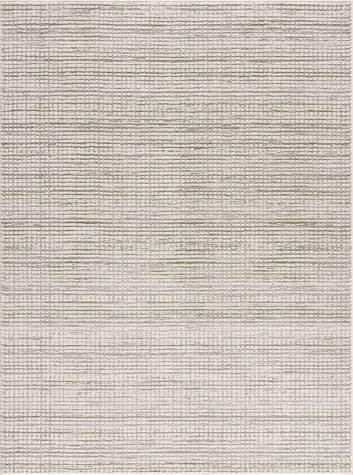 Albena Contemporary Abstract Ivory And Gray Rug