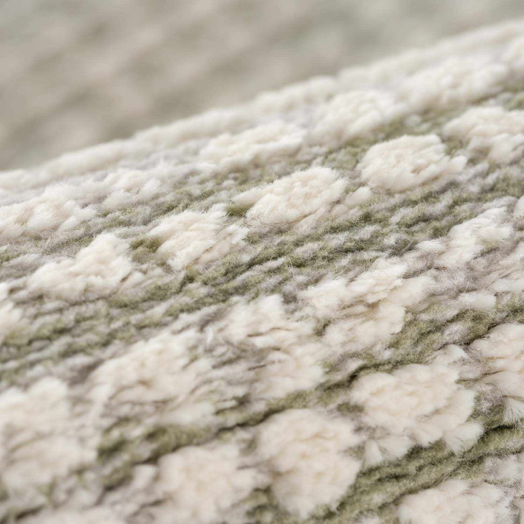 Albena Contemporary Abstract Ivory And Gray Rug