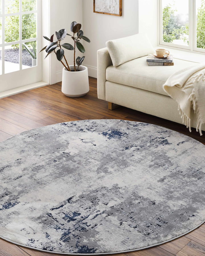 Killara Ivory And Gray Modern Abstract Design Area Rug