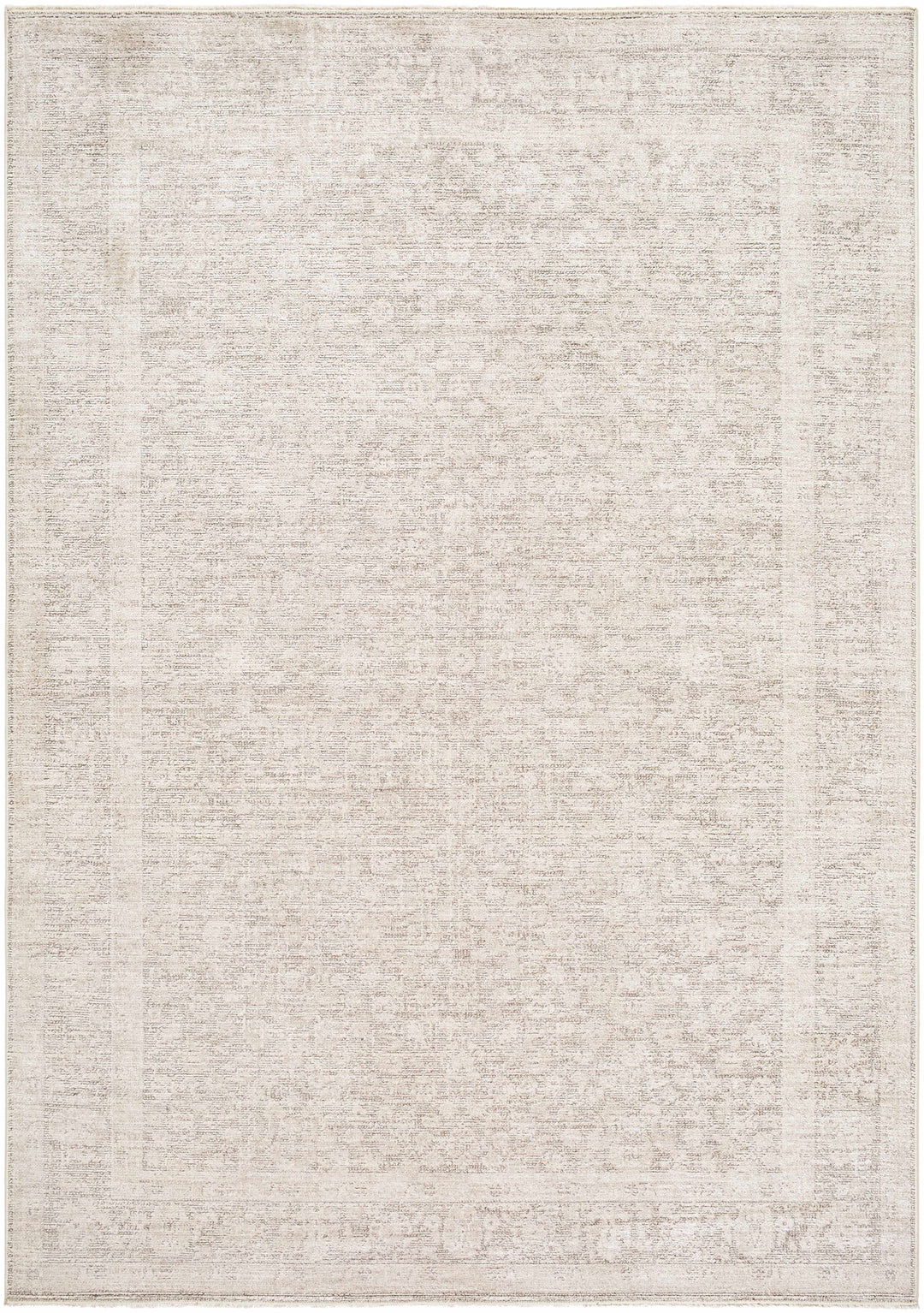 Astrea  Gray And Beige Traditional Style Area Rug