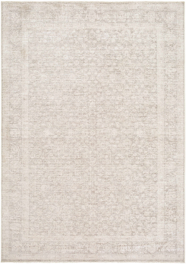 Astrea  Gray And Beige Traditional Style Area Rug