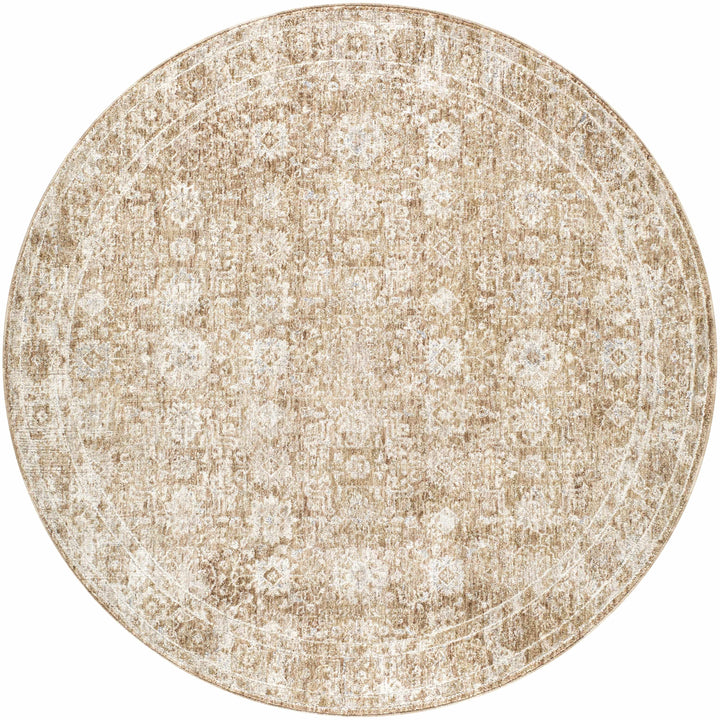 Andres Traditional Camel And Tan Rug