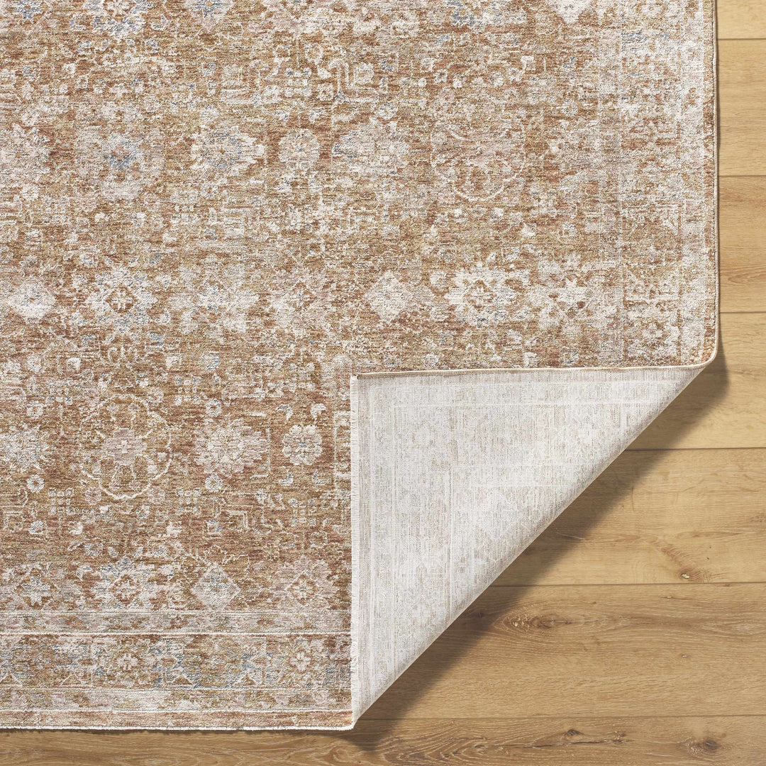 Andres Traditional Camel And Tan Rug