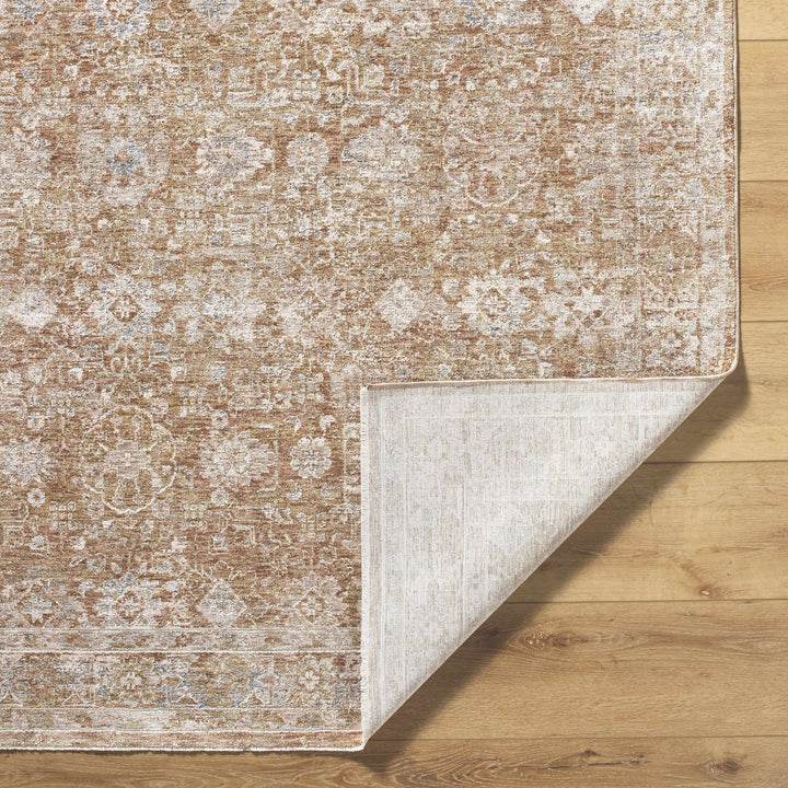 Andres Traditional Camel And Tan Rug
