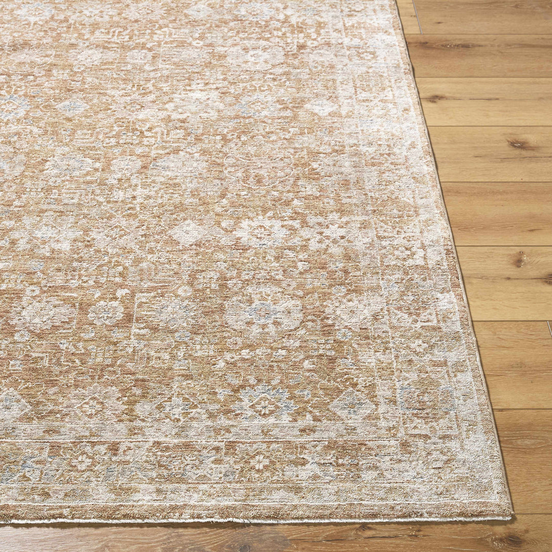 Andres Traditional Camel And Tan Rug