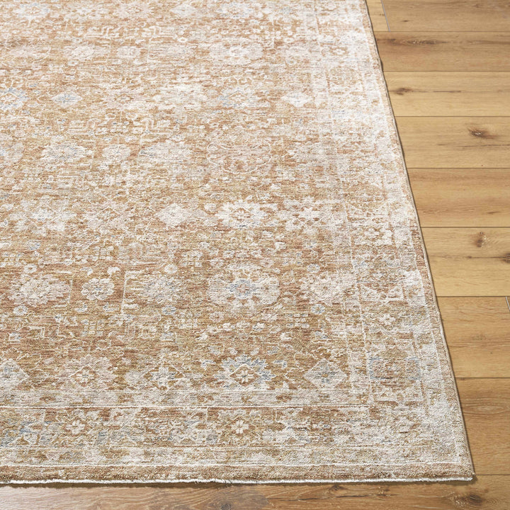Andres Traditional Camel And Tan Rug