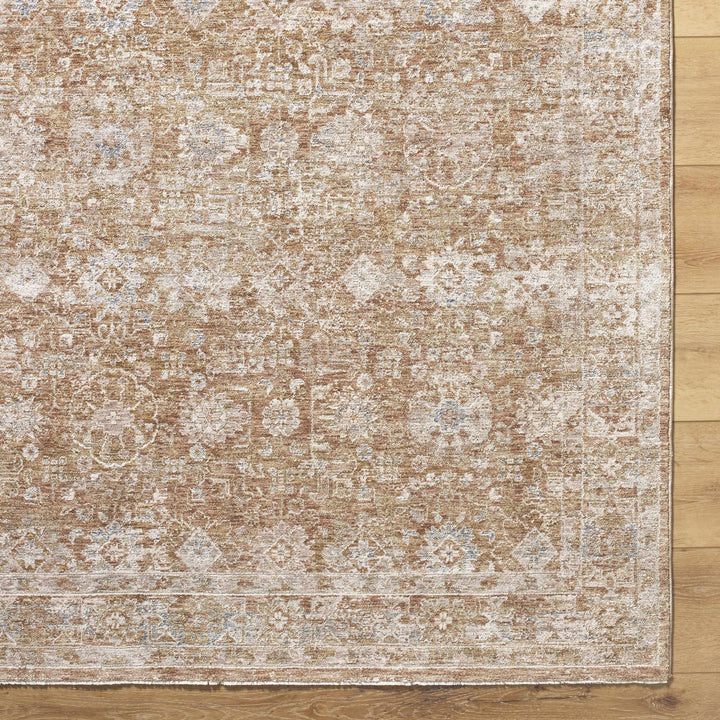 Andres Traditional Camel And Tan Rug