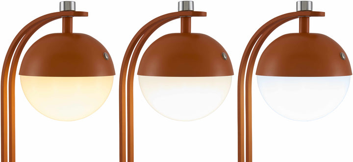 Logovardi Orange Iron Table Lamp | Traditional Accent Lighting