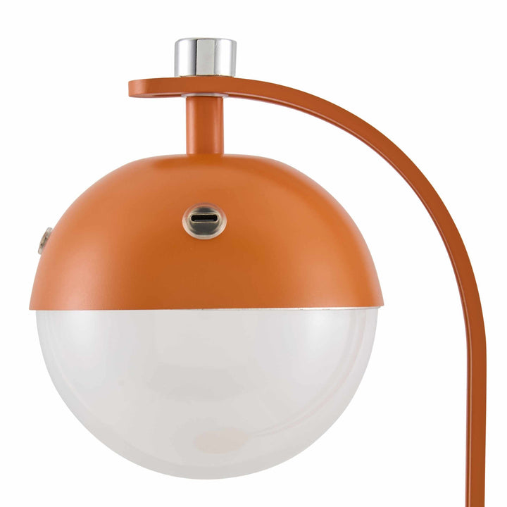 Logovardi Orange Iron Table Lamp | Traditional Accent Lighting