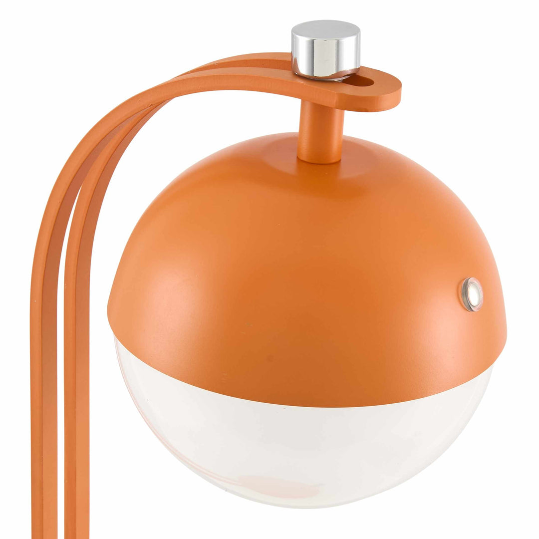 Logovardi Orange Iron Table Lamp | Traditional Accent Lighting