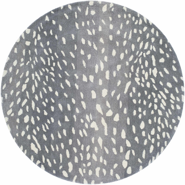 Amberley Gray And Ivory Modern Style Hand Tufted Area Rug