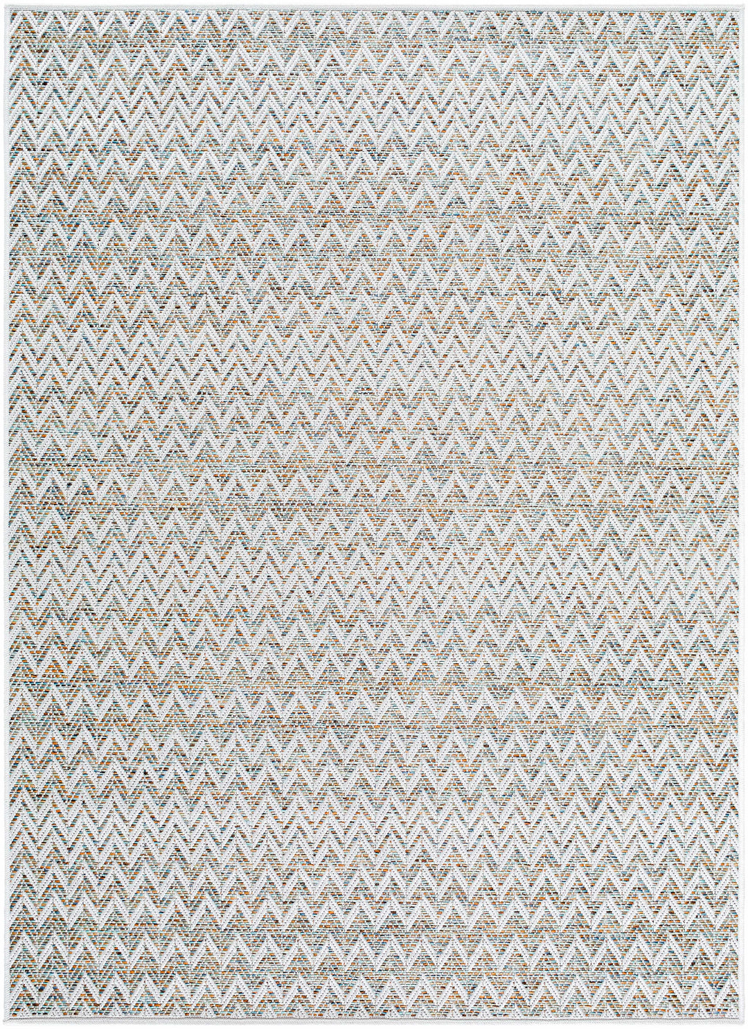 Alazne Contemporary Style Beige Outdoor Rug