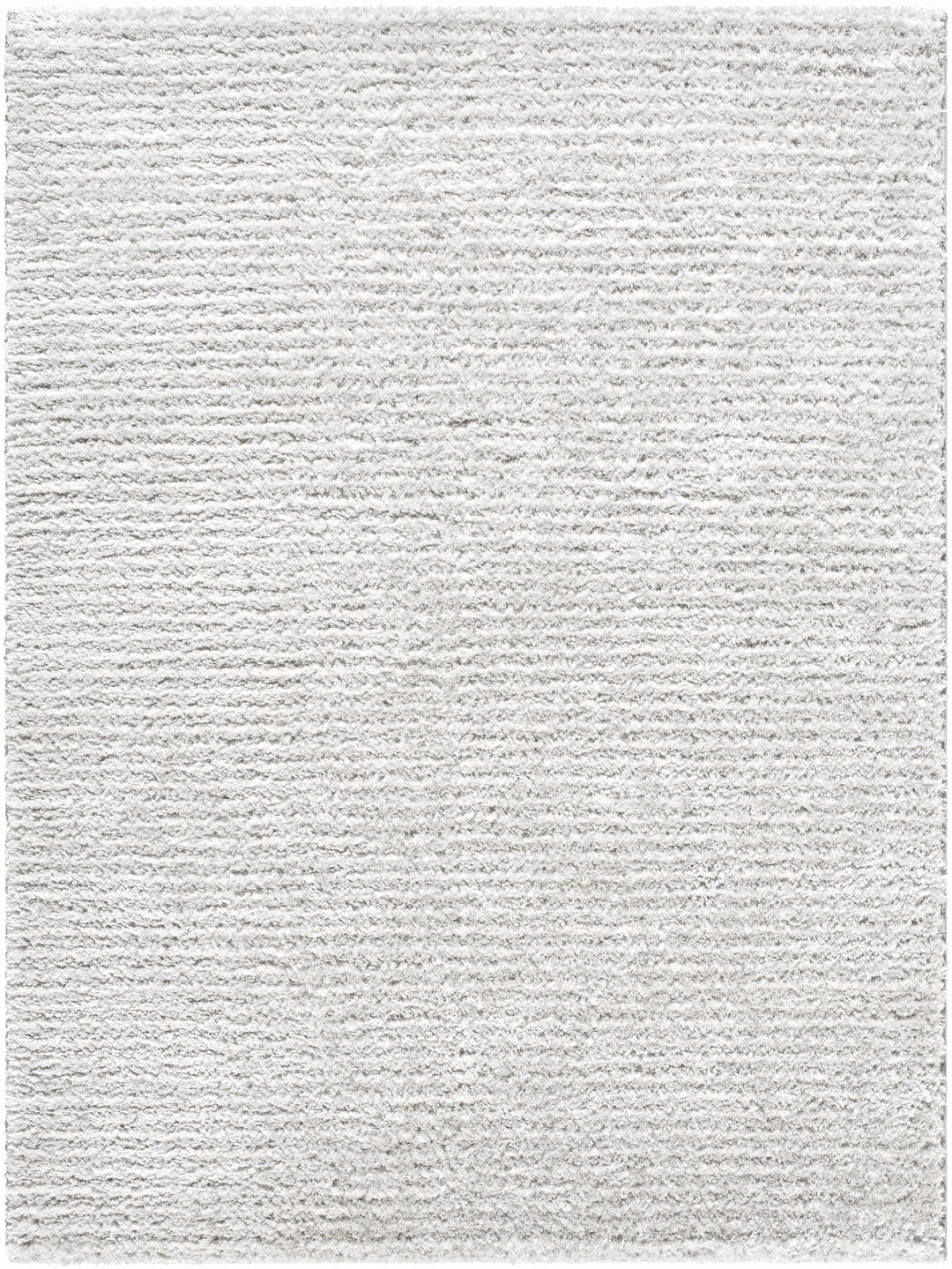 Alysha Modern Solid Design White Area Rug