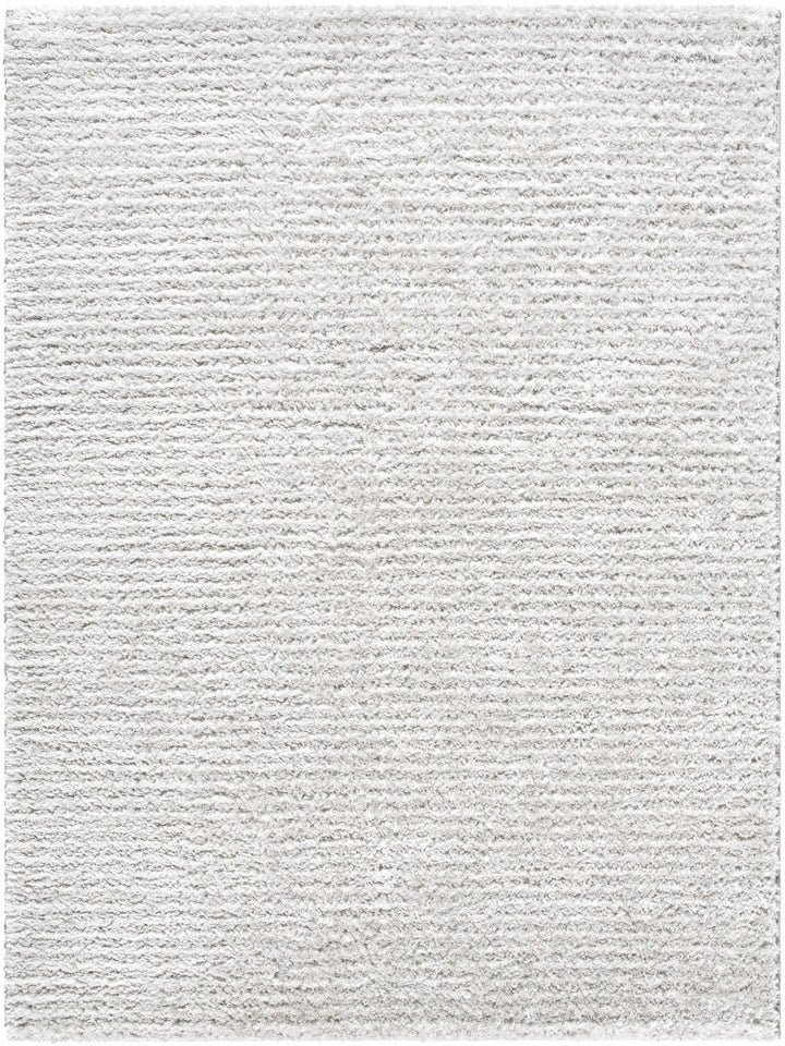 Alysha Modern Solid Design White Area Rug