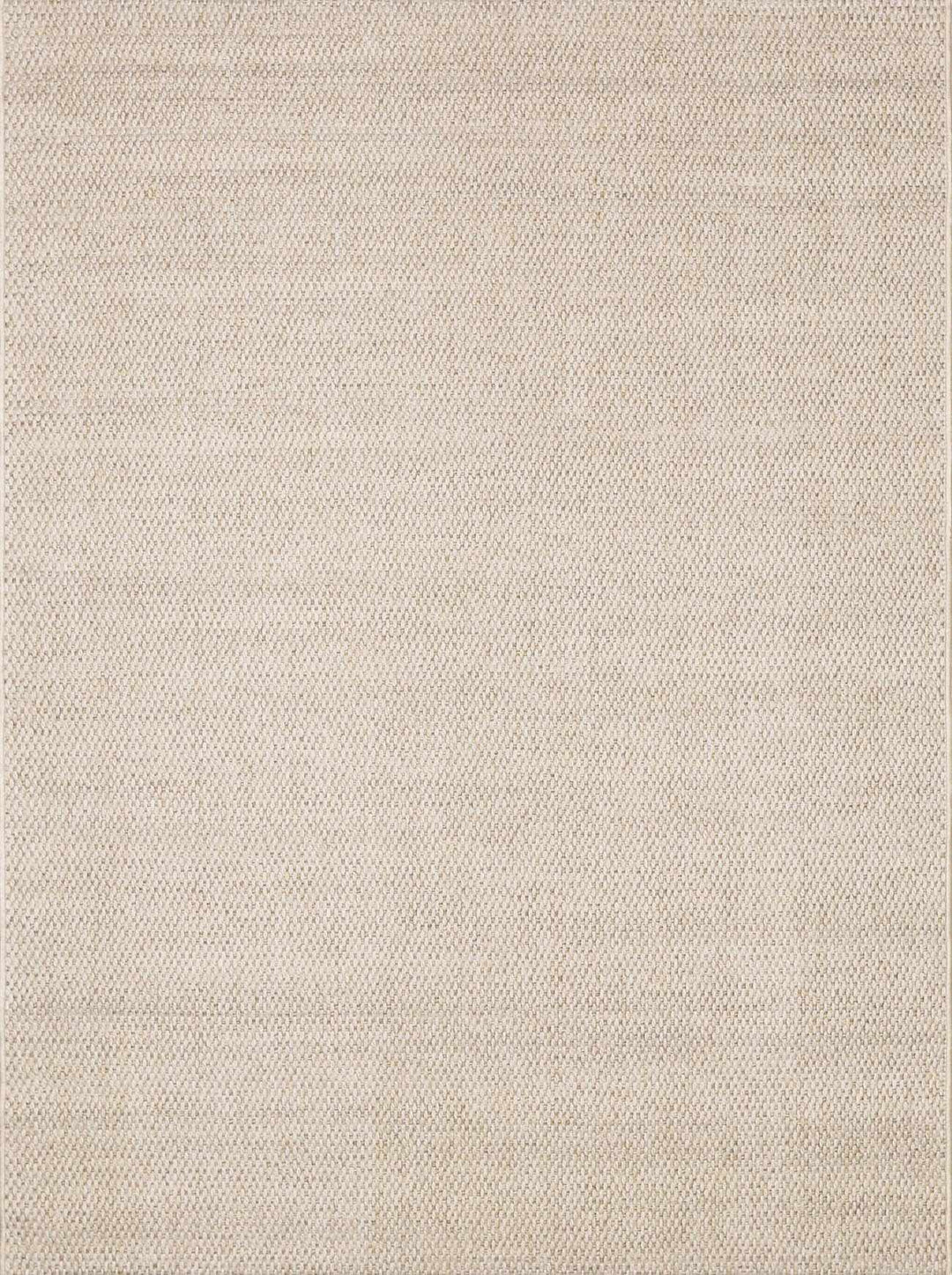Midha Modern Solid Beige Machine Woven Rug