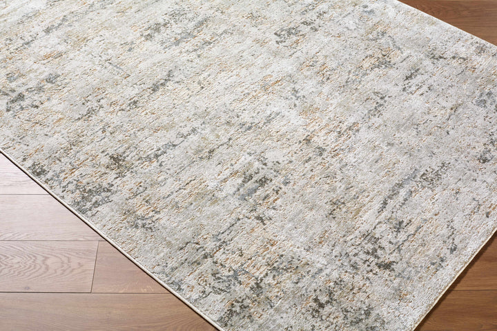Meral Modern Abstract Design Beige And Gray Area Rug