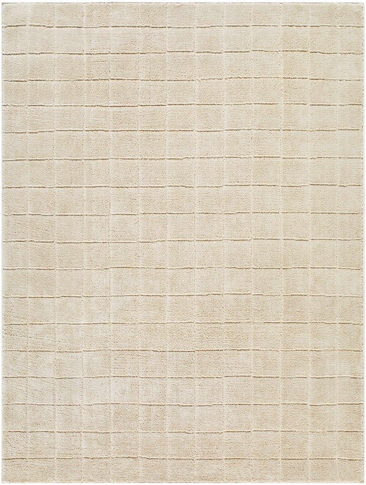 Cascade Modern Geometrical Beige Rug