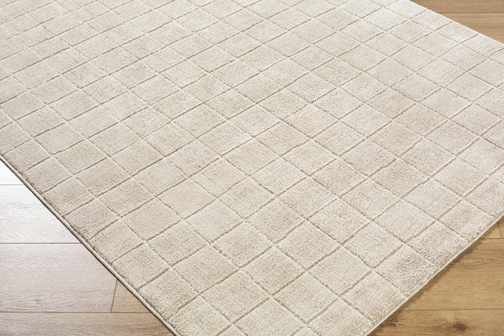 Cascade Modern Geometrical Beige Rug