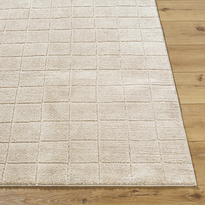 Cascade Modern Geometrical Beige Rug