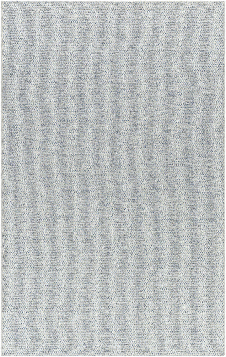 Mirit Gray And Blue Contemporary Style Area Rug