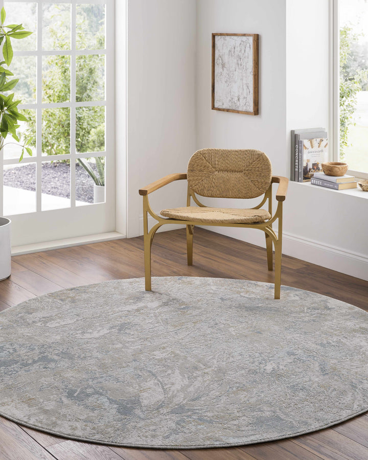 Nurit Modern Abstract Design Beige And Gray Area Rug