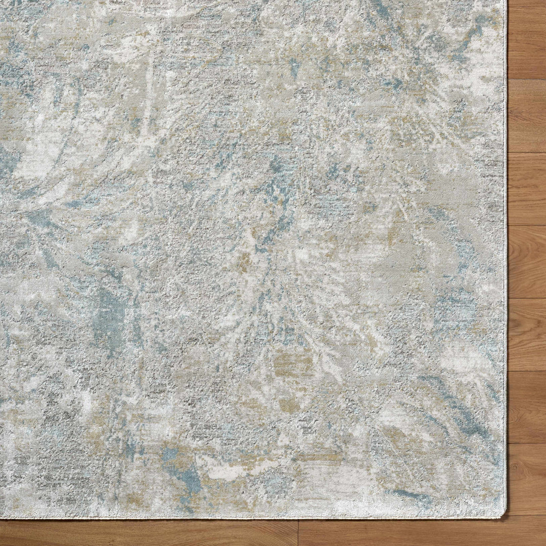 Nurit Modern Abstract Design Beige And Gray Area Rug