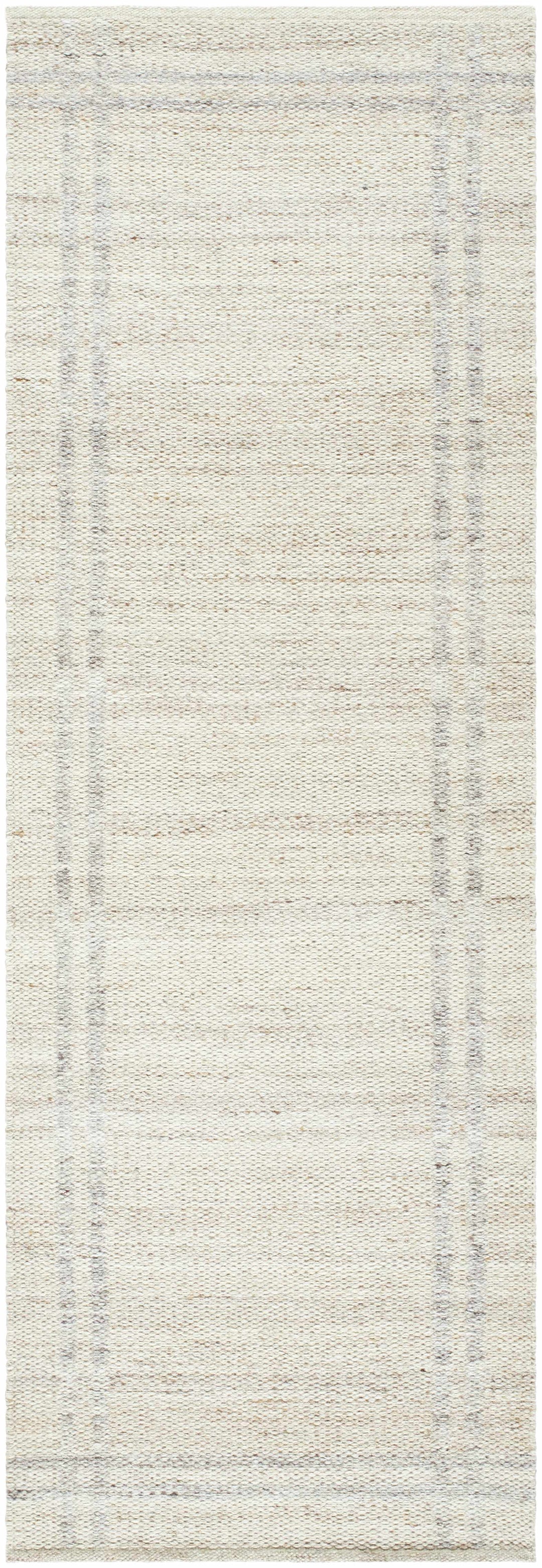 Nimue Beige Modern Style Hand Woven Wool Area Rug