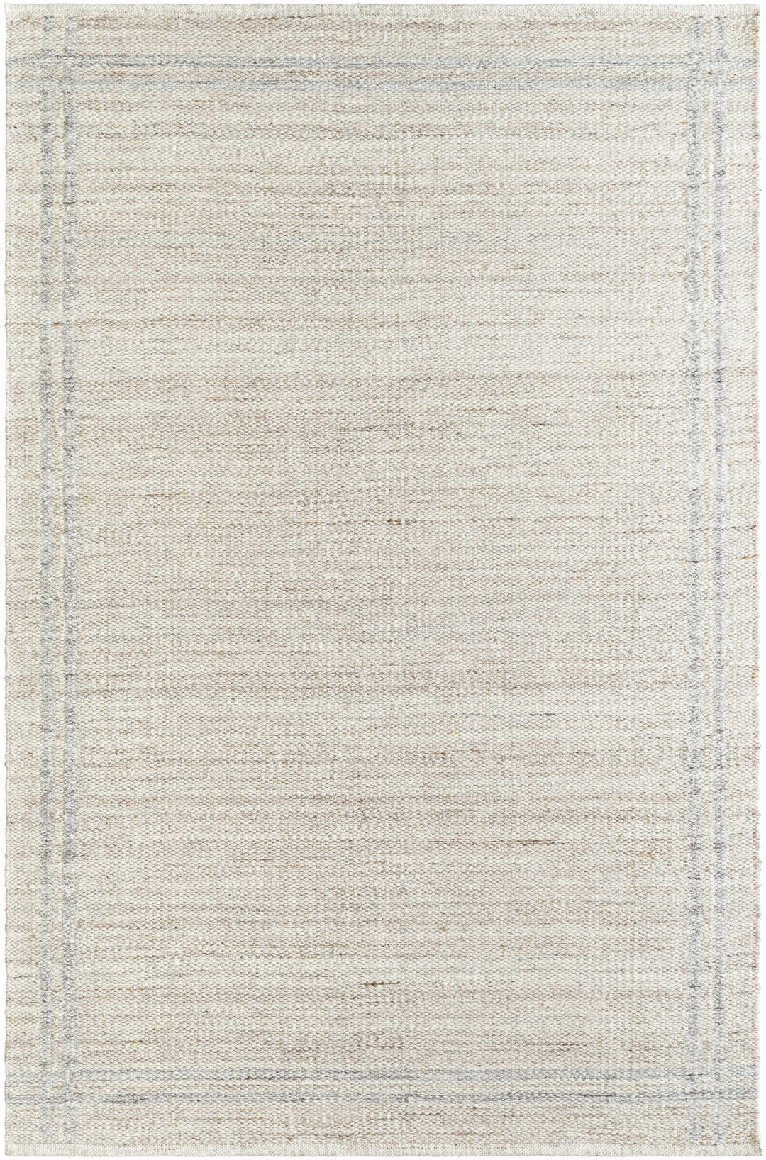Nimue Beige Modern Style Hand Woven Wool Area Rug