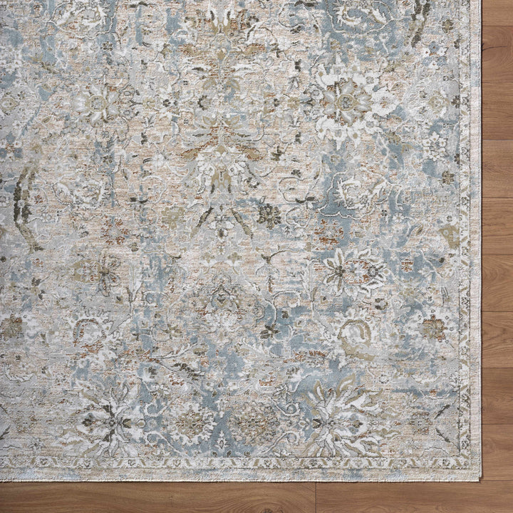 Nasir Traditional Style Beige And Gray Area Rug