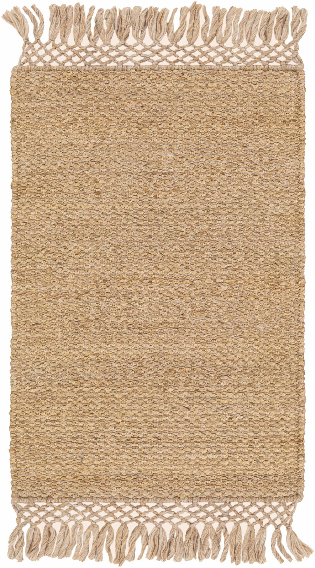 Partoun Modern Style Tan Hand Woven Area Rug