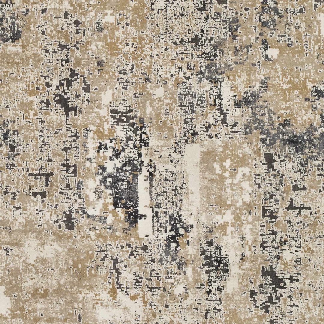 Pewamo Beige Modern Abstract Design Area Rug