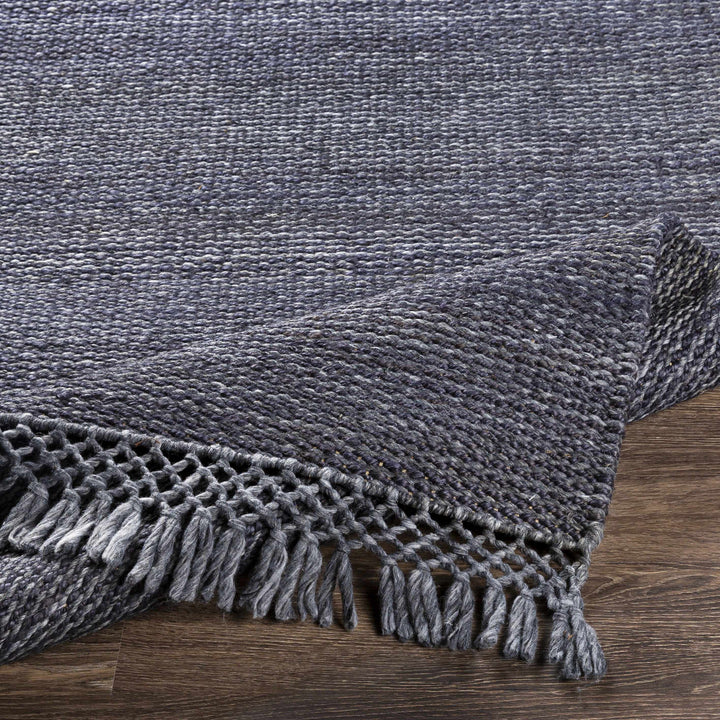 Pima Modern Style Blue Hand Woven Area Rug
