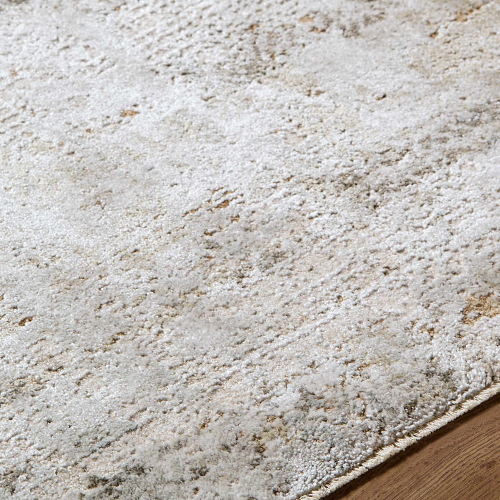 Pixie Modern Abstract Design Ivory And Gray Area Rug