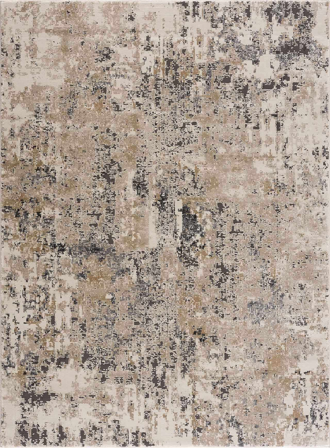 Pewamo Beige Modern Abstract Design Area Rug