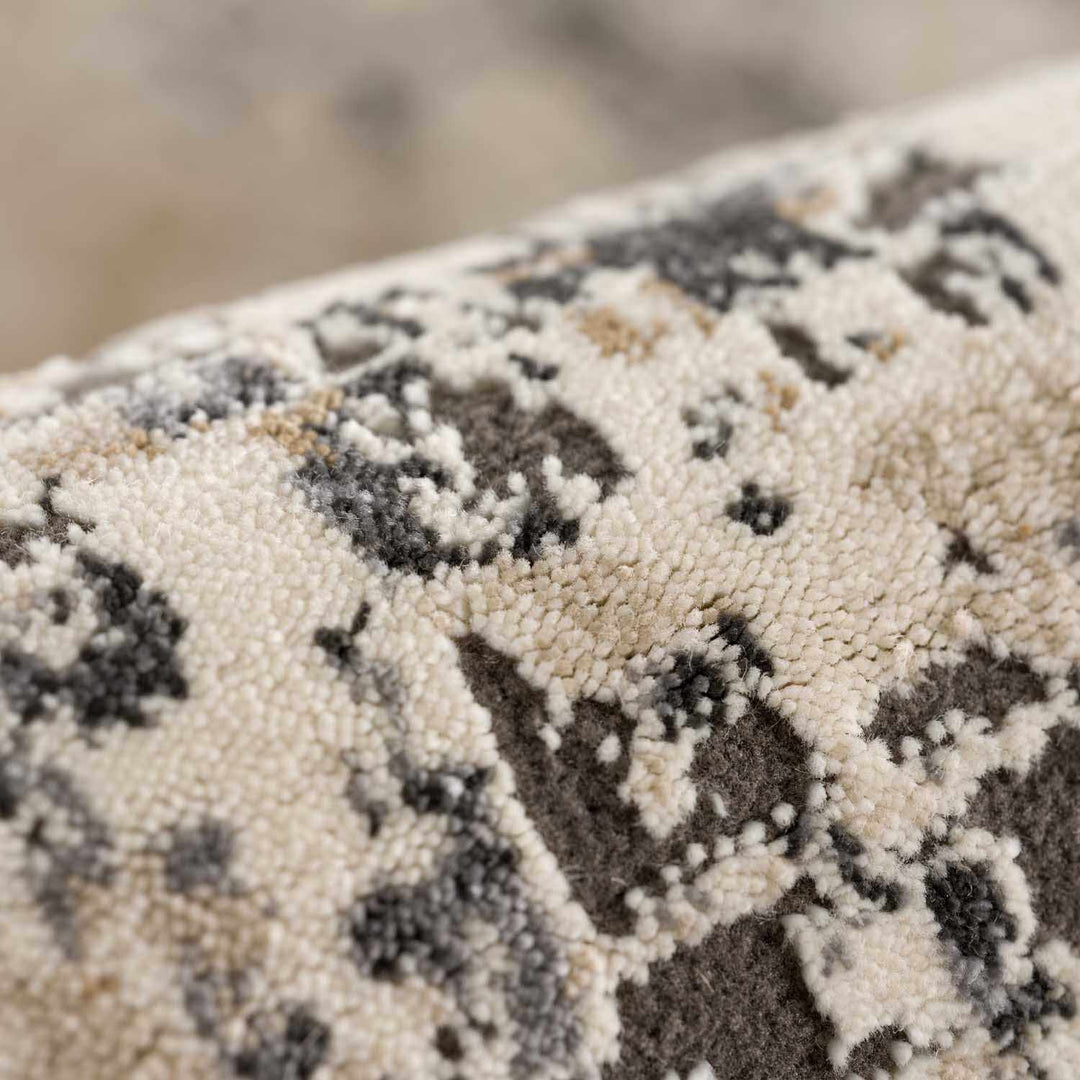 Pewamo Beige Modern Abstract Design Area Rug