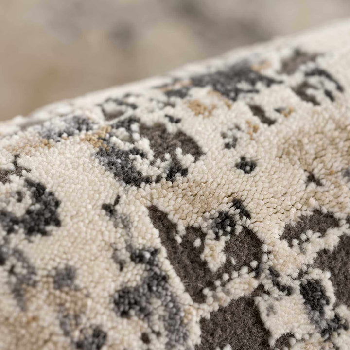 Pewamo Beige Modern Abstract Design Area Rug