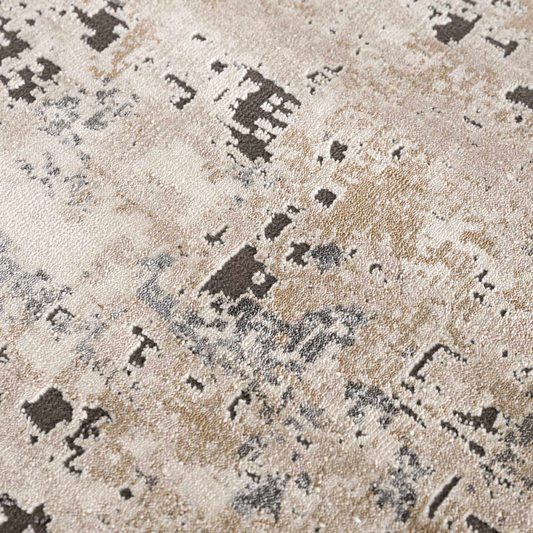 Pewamo Beige Modern Abstract Design Area Rug