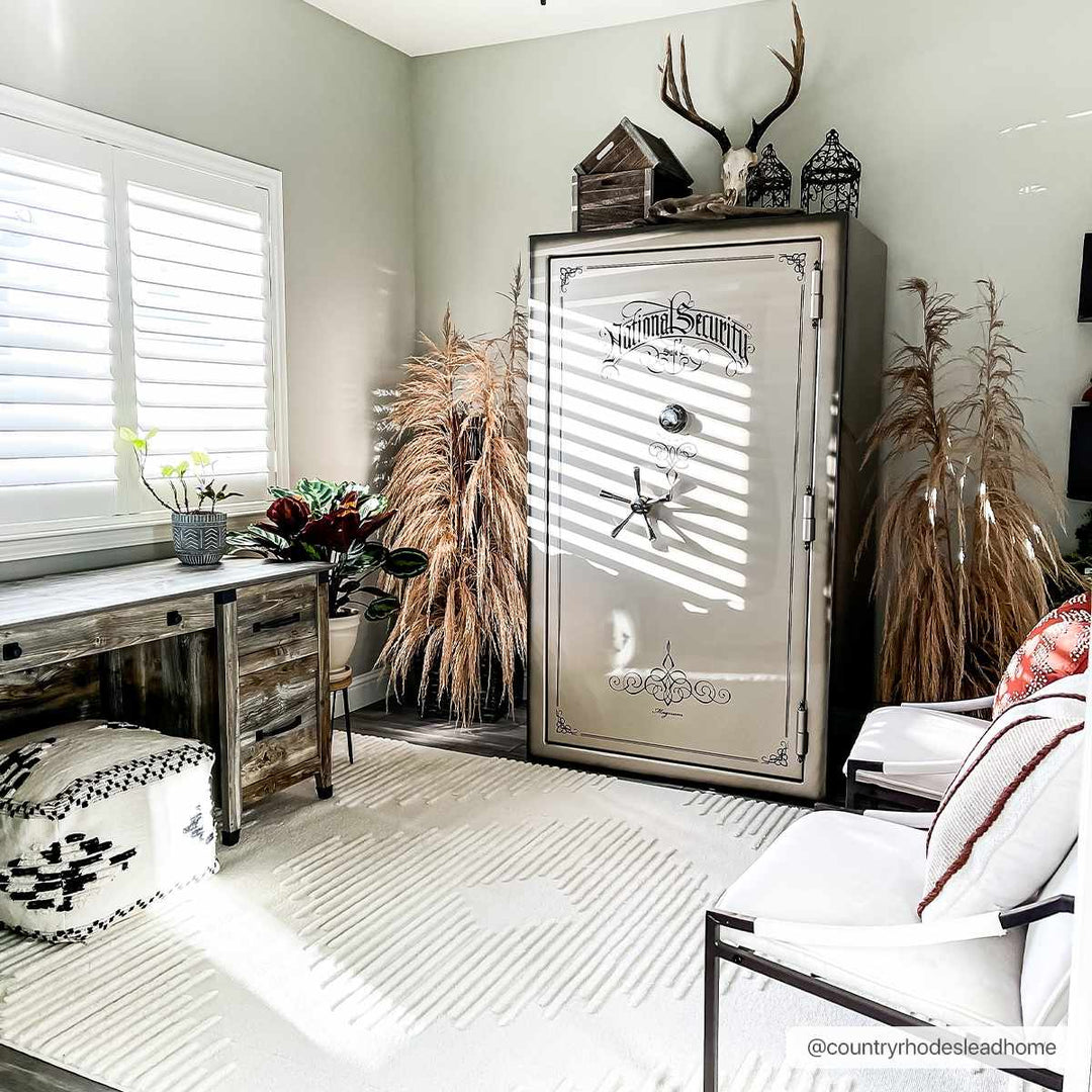 Palimbang Modern Geometric Design Ivory Area Rug