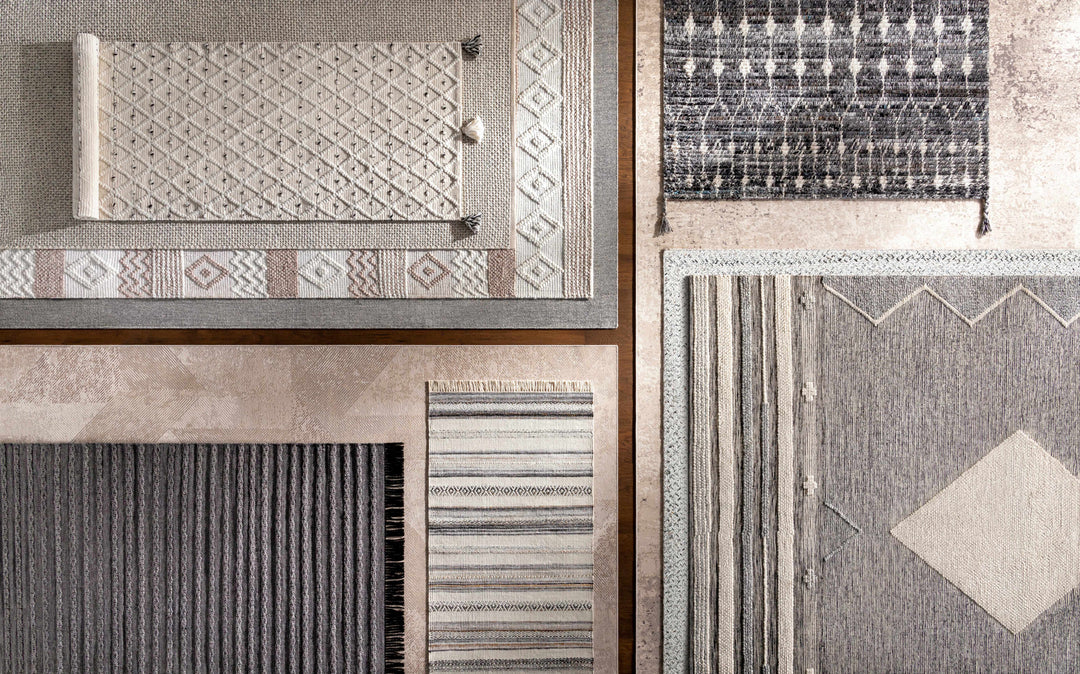Junortoun Gray Modern Solid Design Hand Woven Area Rug
