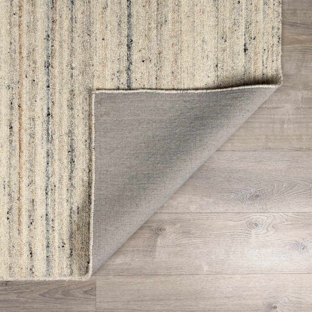 Capote Contemporary Style Beige Hand Tufted Wool Area Rug