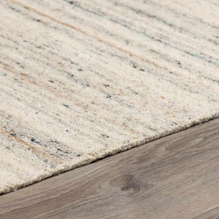 Capote Contemporary Style Beige Hand Tufted Wool Area Rug