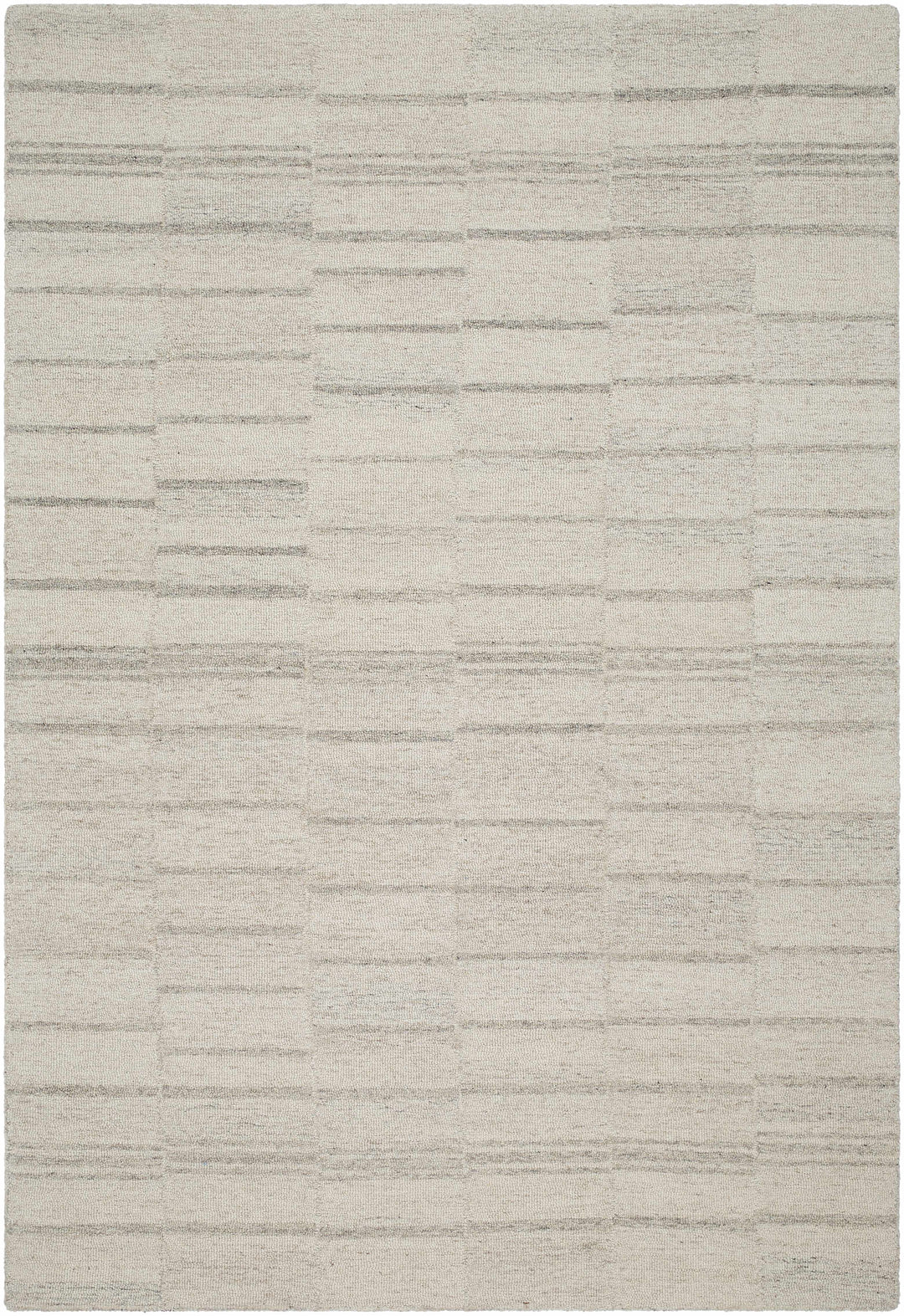 Onika Modern Style Gray Hand Tufted Wool Area Rug