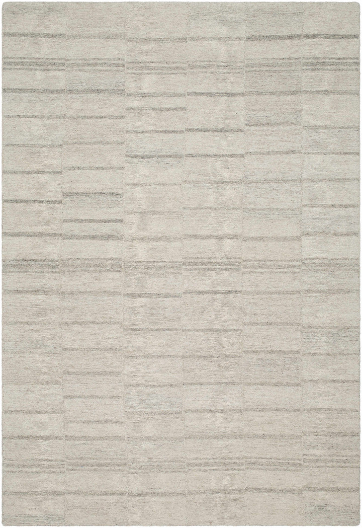 Onika Modern Style Gray Hand Tufted Wool Area Rug