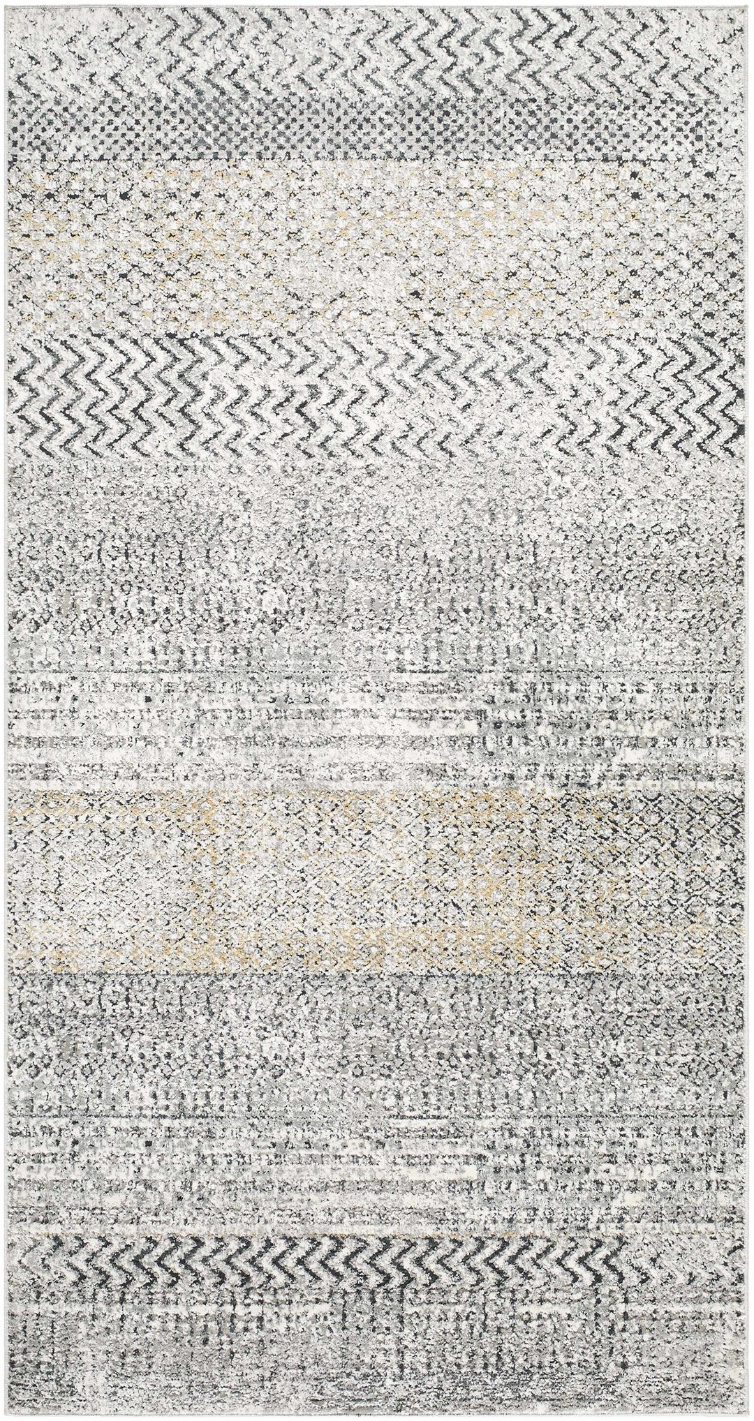 Rombauer Gray Modern Style Area Rug