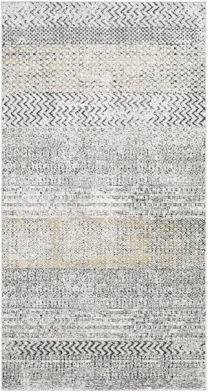 Rombauer Gray Modern Style Area Rug