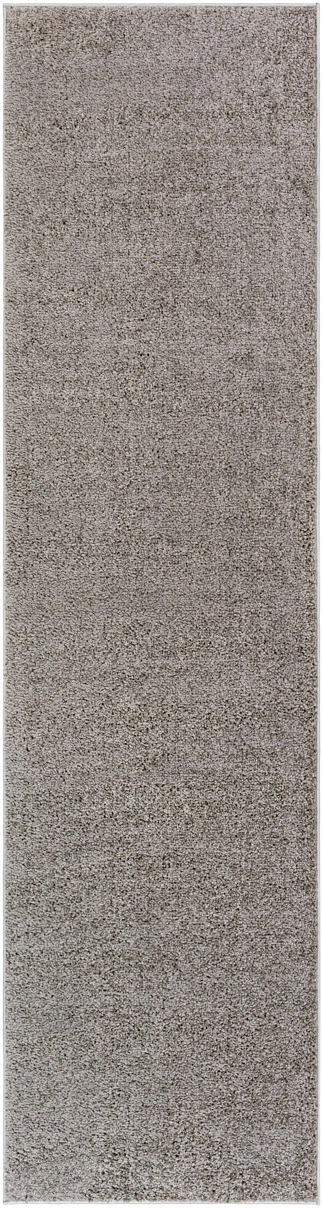 Judy Modern Solid Charcoal Polyester Rug