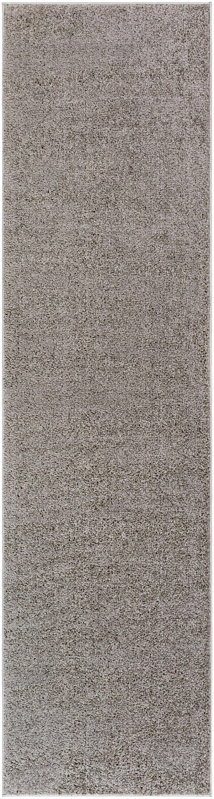 Judy Modern Solid Charcoal Polyester Rug