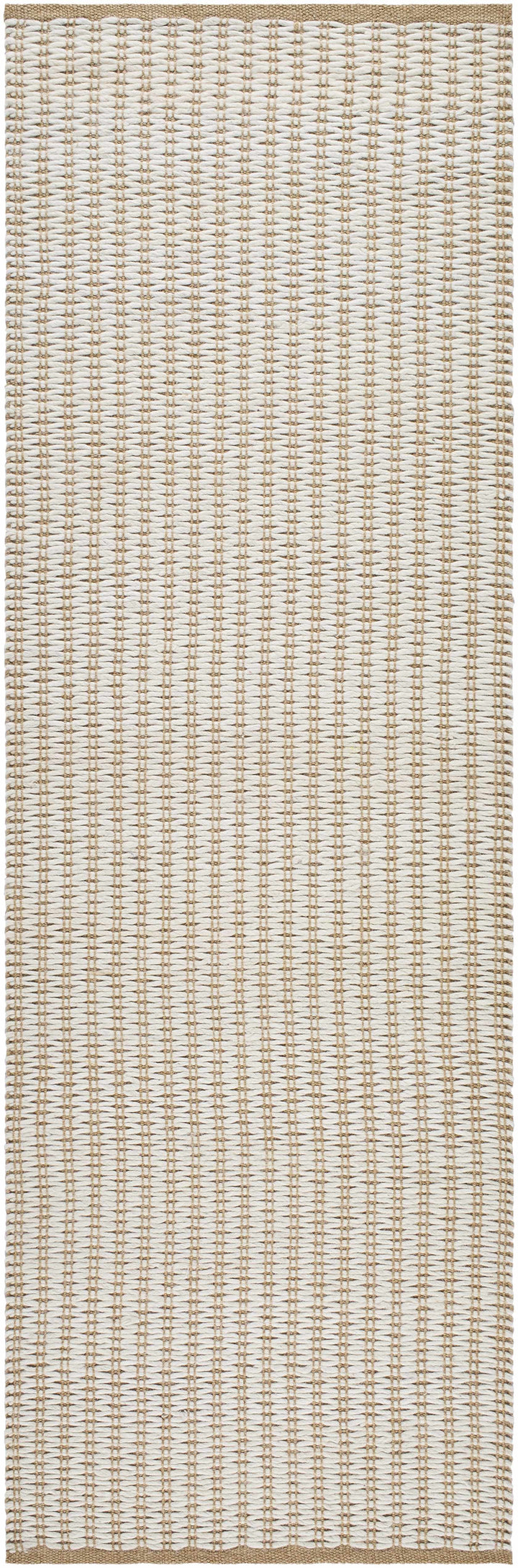 Ieuan Contemporary Ivory And Beige Geometrical Rug
