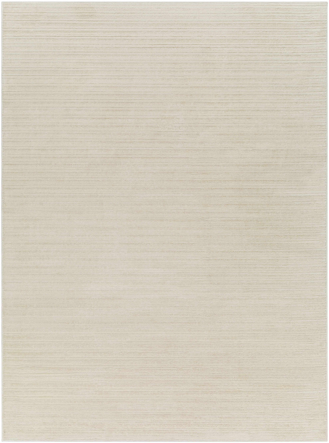 Kini Modern Stripe Pattern Beige Washable Rug