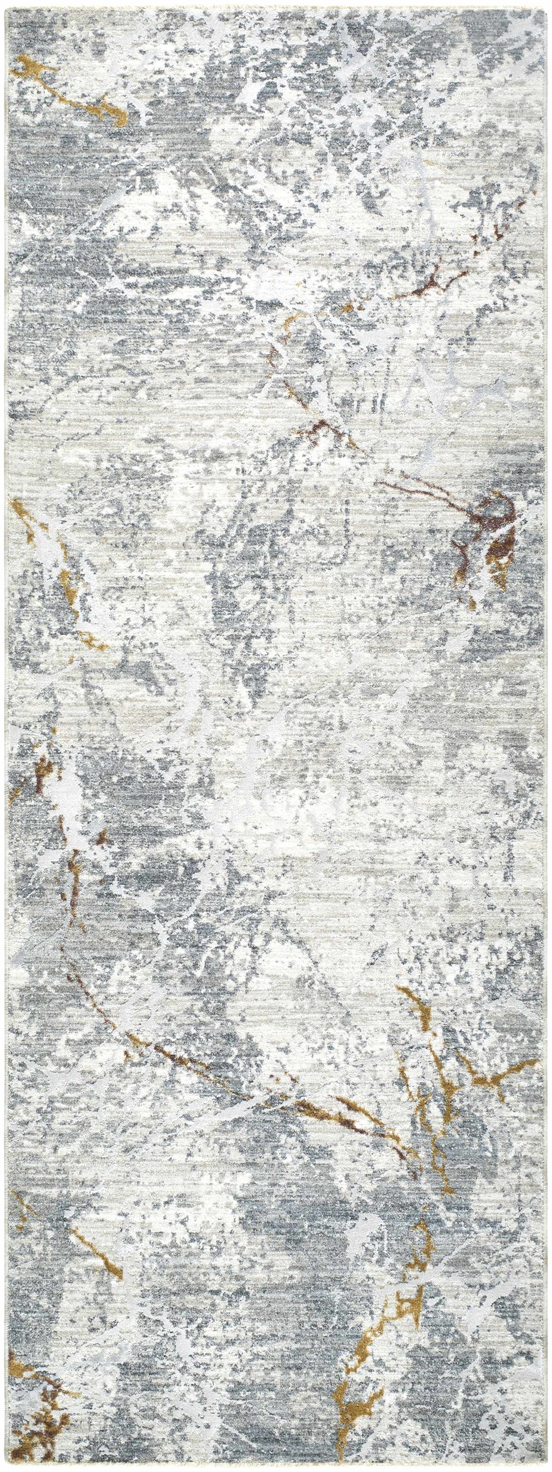 Asena Modern Abstact Design Gray And Beige Rug